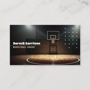 Basketball Instructor   Coach   Trainer Business Card