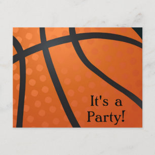 Basketball Invitation