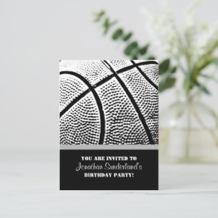 Basketball Invitation Postcard