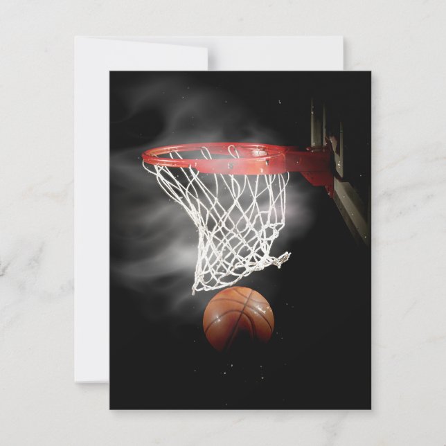 Basketball Invitations (Front)