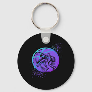 Basketball Is In The Game Key Ring