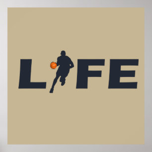 basketball is life poster