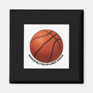 Basketball Is My Favourite Season Active Magnet
