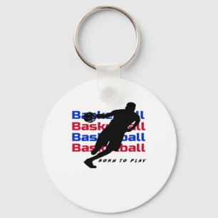 Basketball Is My Favourite Season Key Ring