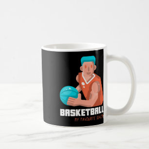 Basketball Is My Favourite Season Player Coffee Mug