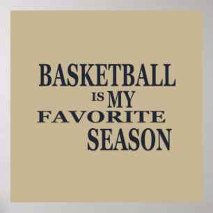 basketball is my favourite season poster