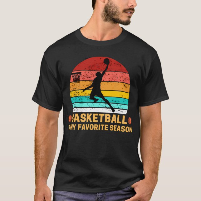 Basketball Is My Favourite Season T-Shirt (Front)