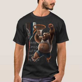 Basketball Is My Game And The Court Is My Jungle T-Shirt