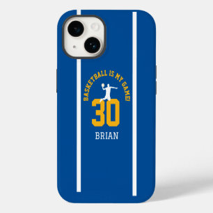 Basketball Is My Game Sports Team Jersey iPhone 14 Case