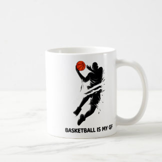 Basketball Is My Gf Coffee Mug