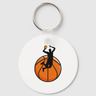 Basketball isn't just a game; it's a lifestyle  key ring