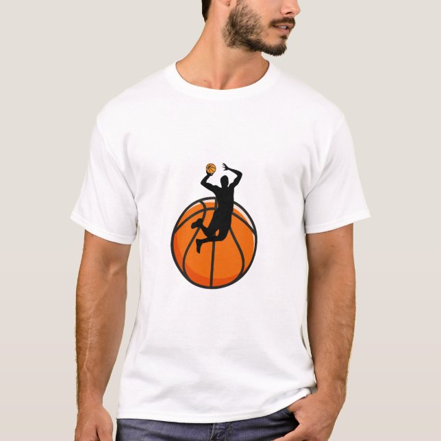 Basketball isn't just a game; it's a lifestyle T-Shirt (Front)