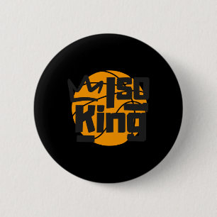 Basketball Isolation King One Man Show 6 Cm Round Badge