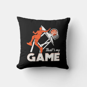 Basketball It Is My Game Cushion