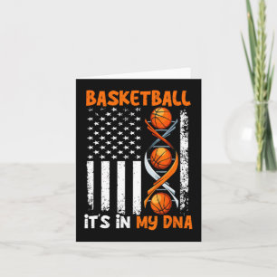 Basketball It's In-My DNA Fun Player Coach Team Sp Card