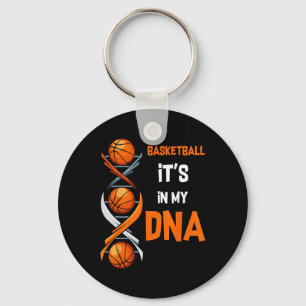 Basketball It's In My Dna Fun Player Coach Team Sp Key Ring