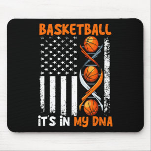 Basketball It's In-My DNA Fun Player Coach Team Sp Mouse Pad