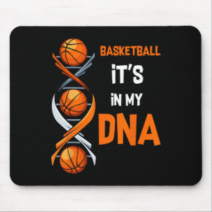 Basketball It's In My Dna Fun Player Coach Team Sp Mouse Pad