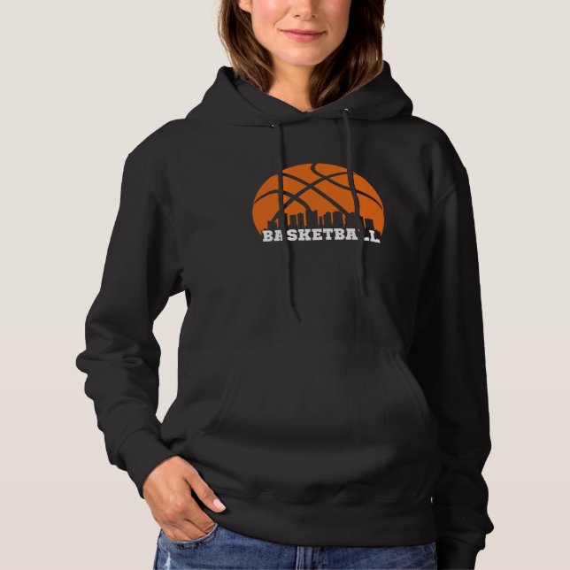 Basketball January February April March Basketball Hoodie (Front)