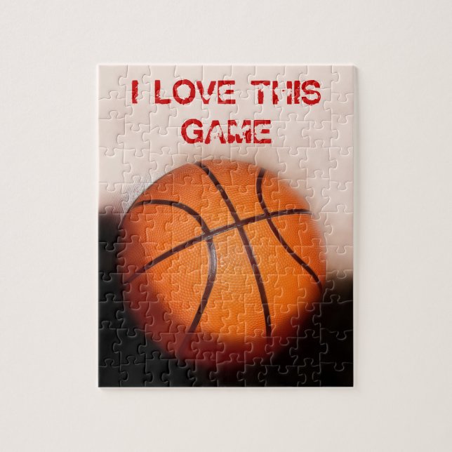 Basketball Jigsaw Puzzle (Vertical)