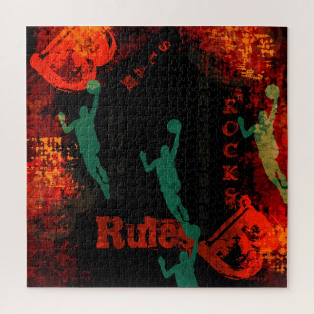 BASKETBALL     JIGSAW PUZZLE (Vertical)