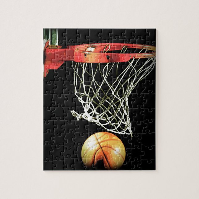 Basketball Jigsaw Puzzle (Vertical)