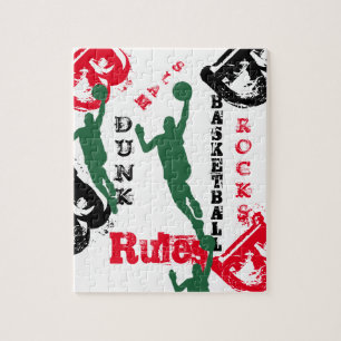 BASKETBALL JIGSAW PUZZLE