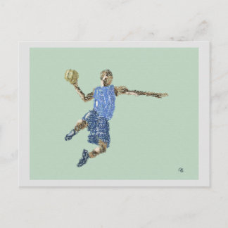 #Basketball #Jump Postcard