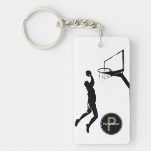 Basketball Key Ring