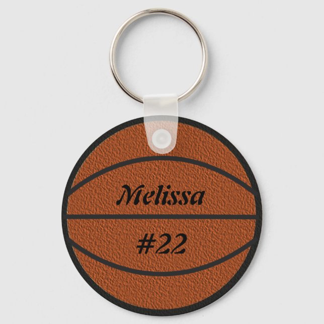 Basketball Keychain (Front)