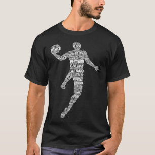 Basketball Kids Boys Men  T-Shirt