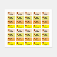 Basketball Kids' Name Clothing School Labels