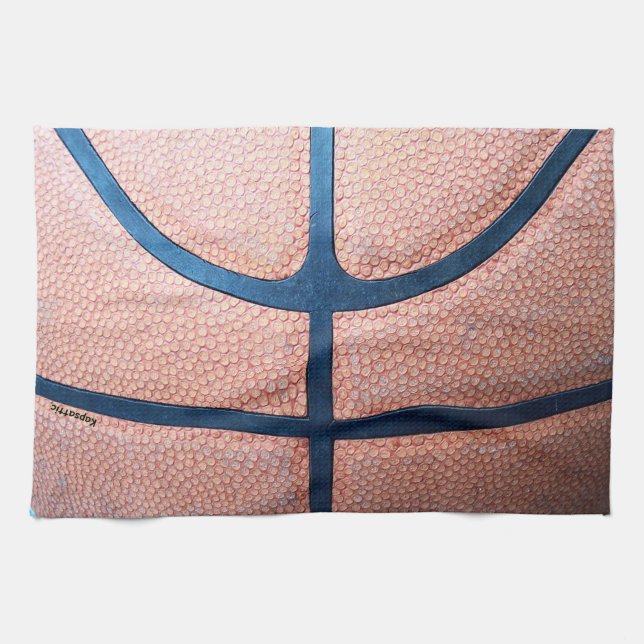 Basketball Kitchen Towel (Horizontal)