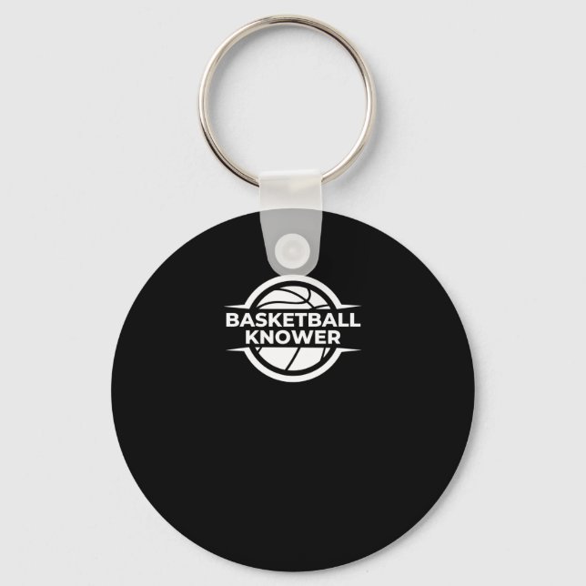 Basketball Knower  Key Ring (Front)