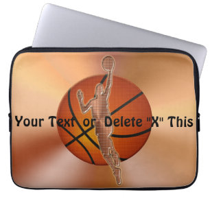 Basketball Laptop Sleeve Basketball Gifts for Guys