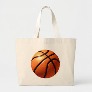 Basketball Large Tote Bag