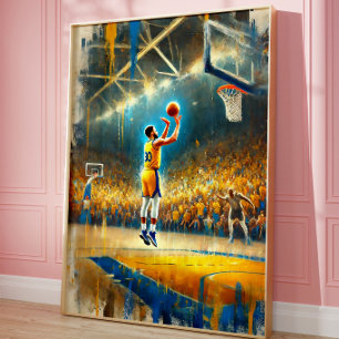 Basketball Legend Poster – Inspirational Sports