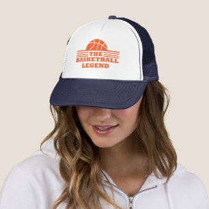 basketball legend trucker hat