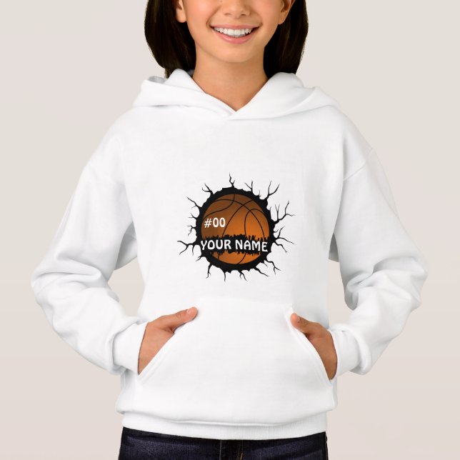 Basketball Logo, Basketball Custom Name (Front)