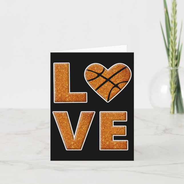 Basketball Love (2)  Card (Front)