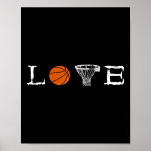 Basketball Love Baller Basket Playing Basketball S Poster