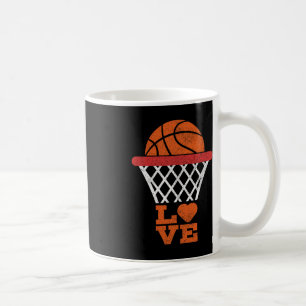Basketball Love Basketball Lover Girl Boy Basketba Coffee Mug