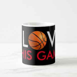 Basketball Love Game Coffee Mug