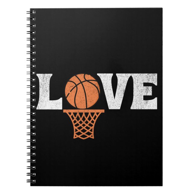 Basketball Love Notebook (Front)