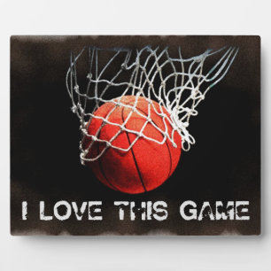 Basketball Love Plaque