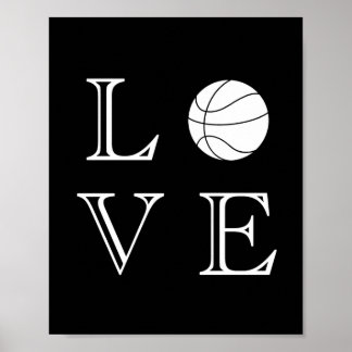 Basketball Lover Basketball Ball 1  Poster