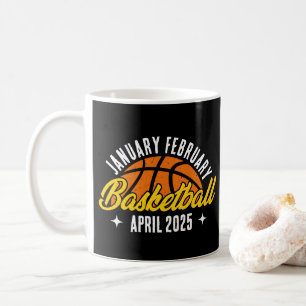 Basketball Lover Cool Player Modern Personalised Coffee Mug