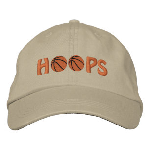 Basketball Lover Hoops Embroidered Cap