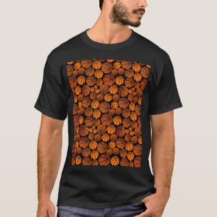 Basketball Lovers Pattern T-Shirt