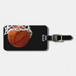 Basketball Luggage Tag